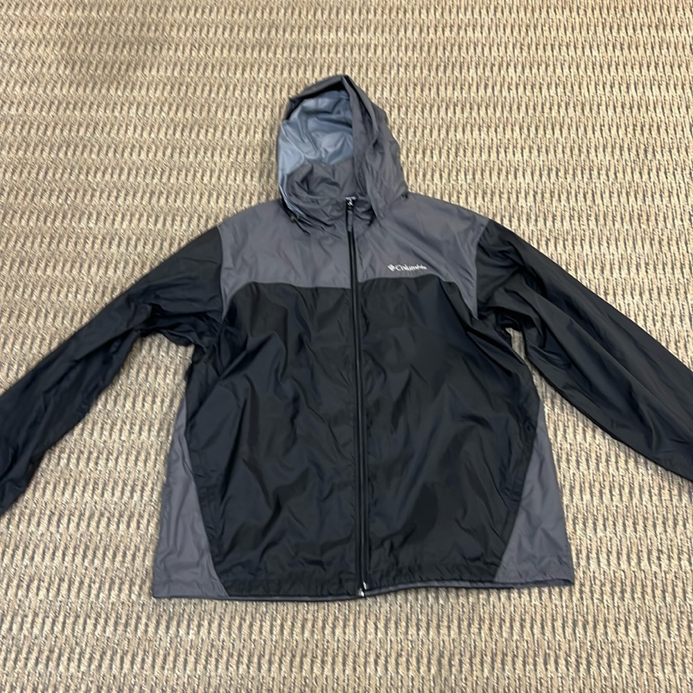 Columbia: Men's Sportswear Nylon Hoodie Windbreaker Jacket Full Zip